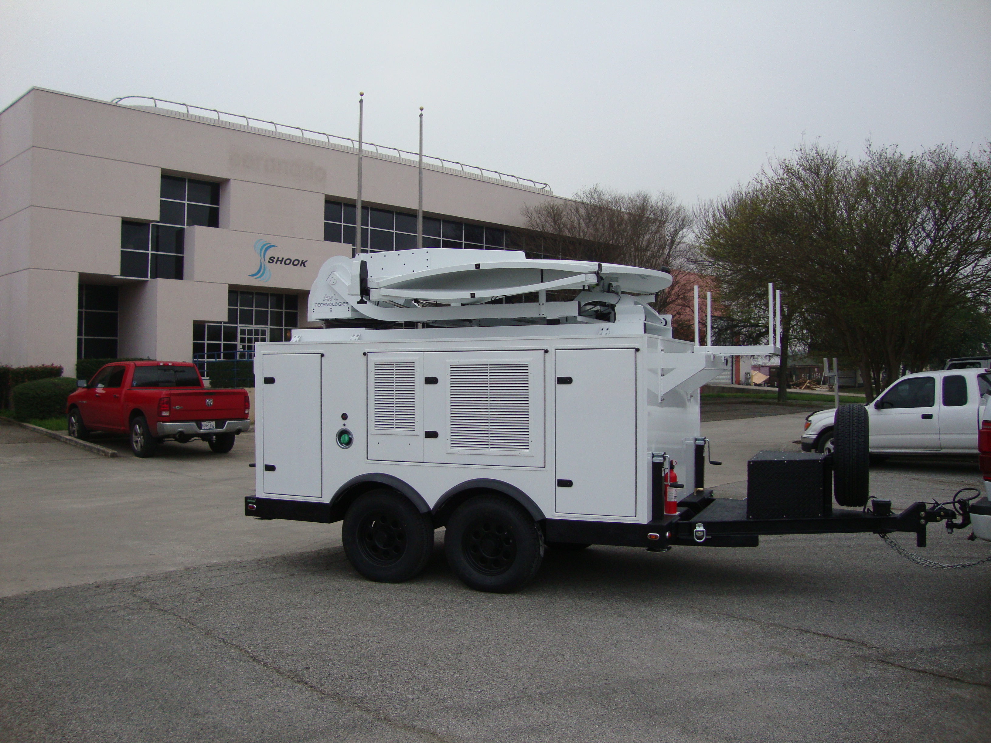 AT&T - pCom Satellite Communications Trailer