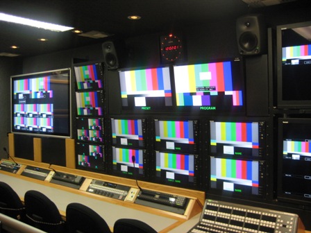 Mobile Production Truck - Interior Control Room