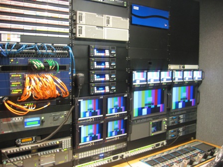 Mobile Production Truck - Interior Control Room