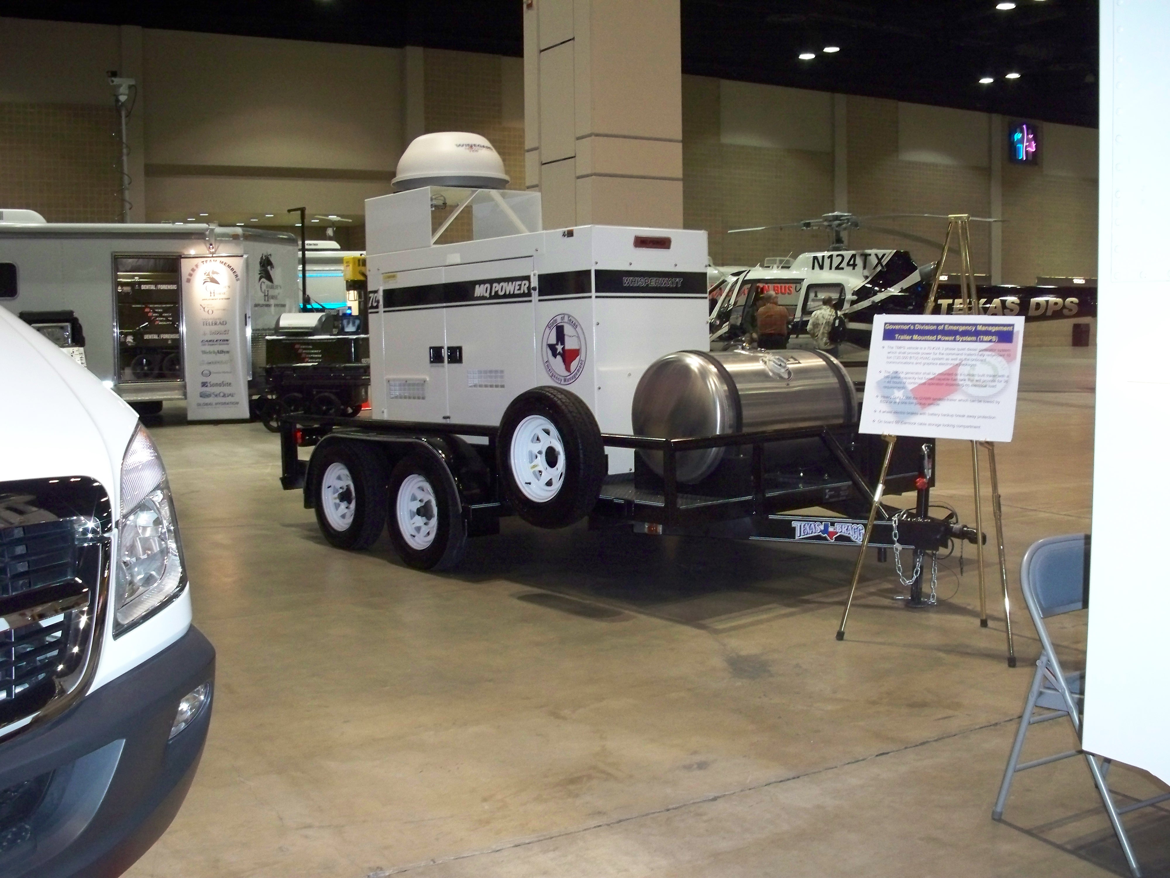 Mobile Command & Control Trailer - Interior
