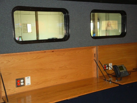 Mobile Command & Control Trailer - Interior