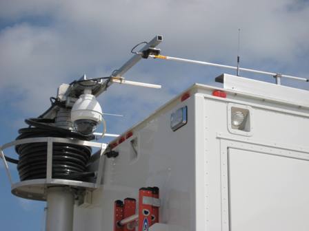 Mobile Command & Control Vehicle - Truck Camera