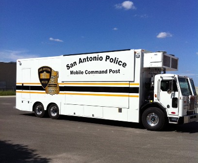 SAPD - Mobile Command Post Mobile Command & Control Vehicle - Truck