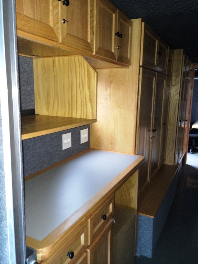 Mobile Command Center Step Van - Interior